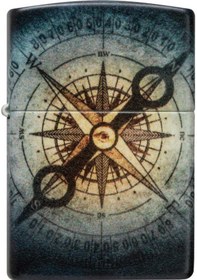 Resim Zippo Çakmak 48562-103344 49193 Compass Ghost Design 