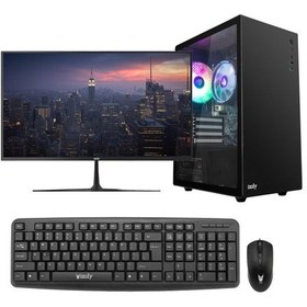 Resim Izoly ST998936 i5-12400 8 GB 256 GB SSD 22" Free Dos Masaüstü Bilgisayar 