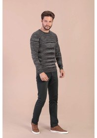 Resim Ferraro Bisiklet Yaka Superfine Yün Kazak - Kahve (490433570) Kahverengi 