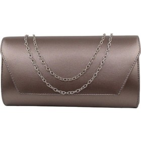 Resim Keeba Platin Abiye Çanta. Platin Kadın Abiye Çanta. Abiye Platin Kumaş Davet Gece Portföy Clutch Çanta 