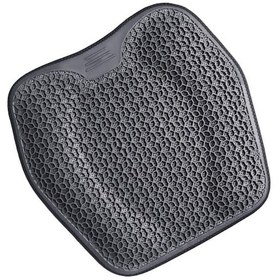 Resim Yunboo Gri Tpr Jel Oturma Yastığı - 3d Arı Örgü Tasarımı, Hava Akışı, Isı Almaz, Ofis/araba/ev Kullanıma Uygun, Basınç Alleviation, Kolay Temizleme 