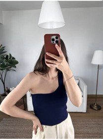 Resim Tek Askılı Atlet Lacivert Lacivert 