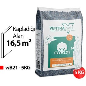 Resim Ventrawall - Mavi Dekoratif Sıva Ve Pamuk Sıva - Wb21 - 5 Kg 
