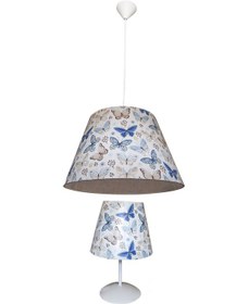 Resim Evren Çocuk Odası Abajur Ve Avize Seti 