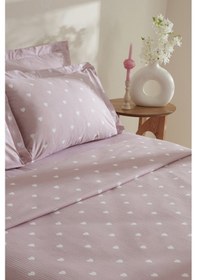 Resim Karaca Home Amour %100 Pamuk Çift Kişilik Pike Takımı Pembe Pembe 