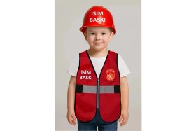 Resim Teknik Itfaiye Logolu Yelek Seti 