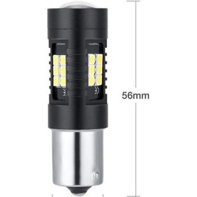 Resim Novahub Dacia Lodgy Dokker 2012-2023 Ba15s 1156 Canbus Beyaz Led Drl Gündüz Farları 2 Adet/grup 