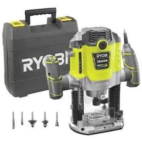 Resim Ryobi RRT1600P-K 1600 Watt Çift Kollu Freze (T5133002606) 