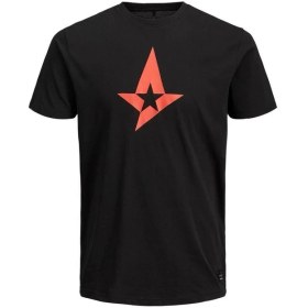 Resim Hasyılmaz Jack&jones Astralis E-Sport Red Star Tişört - L Beden - Astralis Kırmızı Yıldız Tişört 