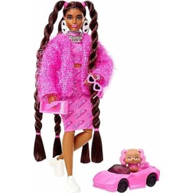 Resim Barbie Extra Nostaljik Kıyafetli HHN06 