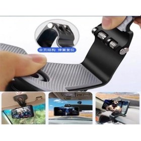 Resim 3b Trend Klipsli 360 Döner Araç Gösterge Üstü Telefon Tutucu Universal Dayanıklı Güçlü Sabitleme Siyah 