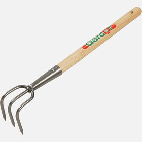 Resim Gardol Küçük 3 Çatallı Tırmık 45cm 