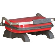 Resim Tuğra Döküm Ev Tipi Tost Makinesi - Kırmızı 