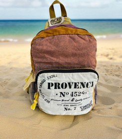 Resim Old Cotton Cargo Kaliteli Laptop Bölmeli Vintage Disayn Sırt Gezi Çantası New Minola 25 Cm X 36 Cm Koyu Gri 