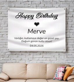 Resim Bk Gift Kişiye Özel Doğum Günü Tasarımlı Pankart Branda-3 70x100 , Arkadaşa Hediye, Sevgiliye Hediye Kobitmeyencom33920 Bk Gift 