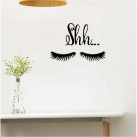 Resim Ne Verelim Size Yaratıcı Kirpikler Modern Duvar Sticker Oturma Odası Yatak Odası 