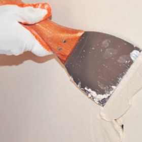 Resim Hassan Dekor Macun Ispatulası Ahşap Sap 10CM 