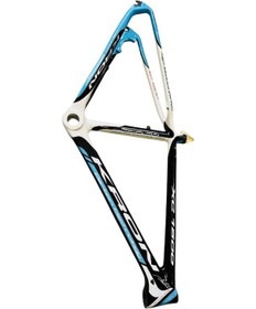 Resim Kron Xc 1500 Modeli 26 Jant Karbon Kadro 26 Jant Carbon Bisiklet Gövdesi Siyah Mavi 