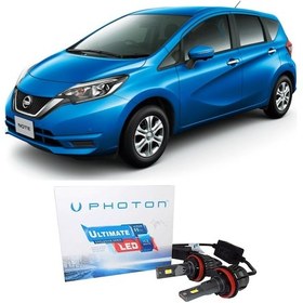 Resim Nissan Note Kısa+uzun Far Ampulü H4 Ultimate Yeni Seri Beyaz 2013-2018 
