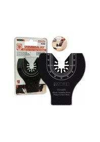 Resim Worx Wa4958 Çok Amaçlı Raspalama Makinası İçin 35x80mm 180 Ahşap, Fiberglas, Pvc Universal Dalma/kesme Bıçağı 