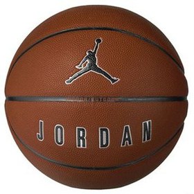 Resim Nike Jordan Ultımate 2.0 8P Deflated Amber-Black-Metallıc Sı Basketbol Topu Kahve 