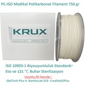 Resim Krux Medikal Polikarbon Filament (PC-ISO) 750 gr 