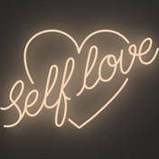 Resim Self-Love Neon Tabela 