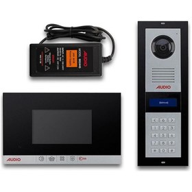 Resim AUDİO Audio 3002 28 Daire Görüntülü Şifreli 4.3'' Diafon Sistemi 