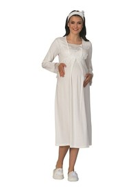 Resim Mecit Pijama Lohusa Sabahlık-Gecelik Set (552633822) 