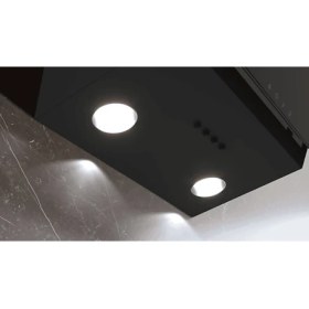 Resim Siemens LC63KPJ61T Siyah Eğimli Duvar Tipi Ankastre Davlumbaz 360 m3/sa Yüksek Emiş Gücü 