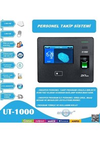 Resim ZK TECO S1000 PARMAKİZİ PERSONEL TAKİP SİSTEMİ PROGRAM DAHİL 