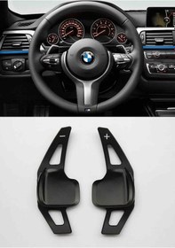 Resim Bmw F32 M Direksiyon F1 Vites Kulakçığı Paddle Shift 2014-2018 Arası Siyah 
