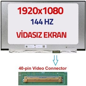 Resim HP Uyumlu Pavilion Gaming 7We76Ea Lcd Ekran 15.6 Slim 40 Pin Vidasız 