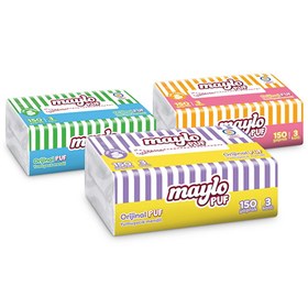 Resim Maylo Puf Mendil 150'li (Asortili) - Gratis 