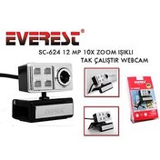 Resim Everest SC-624 Mikrofonlu Webcam 