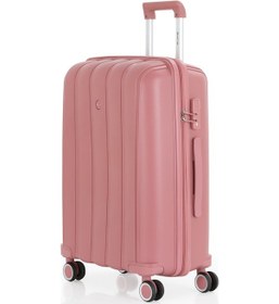 Resim Mçs Üçlü Polipropilen Valiz Seti V305 S18y100033-set 00418 Koyu Pudra 