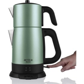 Resim Arnica Demli IH33153 Çay Makinesi, Mint Yeşili + Süpriz 