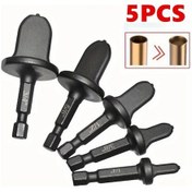 Resim Topnotch 5 Adet Hex Şaft Imperial Boru Genişletme Seti 7/8 3/4 5/8 1/2 3/8 1/4 İnç Klima Hava Kondisyonu 