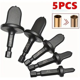 Resim Topnotch 5 Adet Hex Şaft Imperial Boru Genişletme Seti 7/8 3/4 5/8 1/2 3/8 1/4 İnç Klima Hava Kondisyonu 
