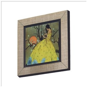 Resim Baharın Vaadi Majorie Miller, 1920 Ler Baskılı Mdf Magnet 7x7 