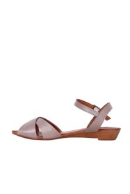 Resim Bueno Shoes Gümüş Deri Kadın Sandalet 01wn3808 