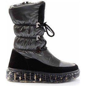 Resim Parlak Platin Kadın Bot & Bootie K02102031067 Platin 