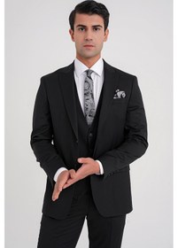 Resim Tk 926 Takım Slim Siyah Siyah 