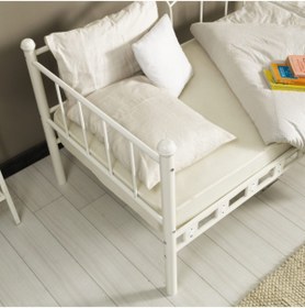 Resim mobilyabazari Şark Metal Ferforje Tek Kişilik Karyola 100x200 Cm 