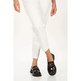 Resim İnyola Shoes Kadın Toka Detaylı Oxford Ayakkabı 4050 