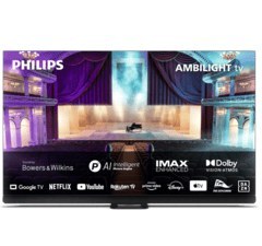 Resim Philips 65OLED908/12 65" 164 Ekran 4k Uhd Google 3 Tarafli Ambilight Oled Tv Philips