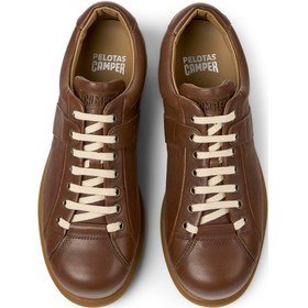 Resim Camper Pelotas Deri Kahverengi Ayakkabı | Unisex 