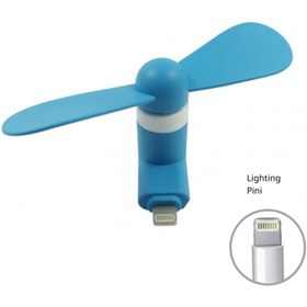 Resim Generic iPhone için Taşınabilir Mini Vantilatör - Lightning Port Uyumlu Serinletici Fan - Güçlü ve Sessiz 