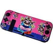 Resim Jzcat Nintendo Switch Bölünmüş Kılıf Oyun Teması Renkli Kılıf Sert Kılıf-a152 