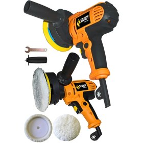 Resim Sturdy Power Profesyonel 600 Watt 6 Kademe Hız Kontrol Ayarlı Koltuk Yıkama, Polisaj Makinesi 